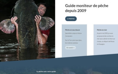 Matthieu Ravari, guide de pêche