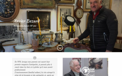 Xavier Bezard, Antiquaire